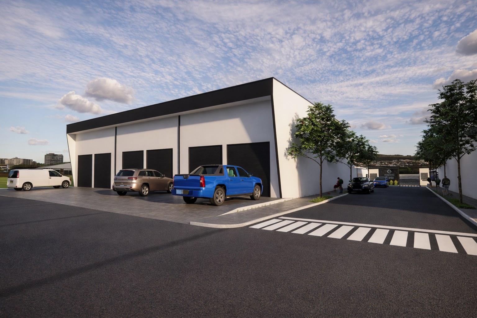 Vista do empreendimento